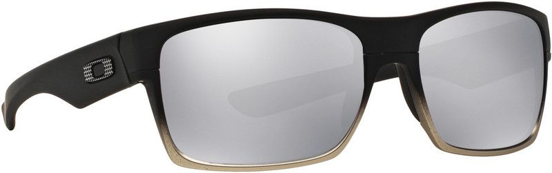 TWOFACE Rectangular Sunglass  (For Men, Silver)