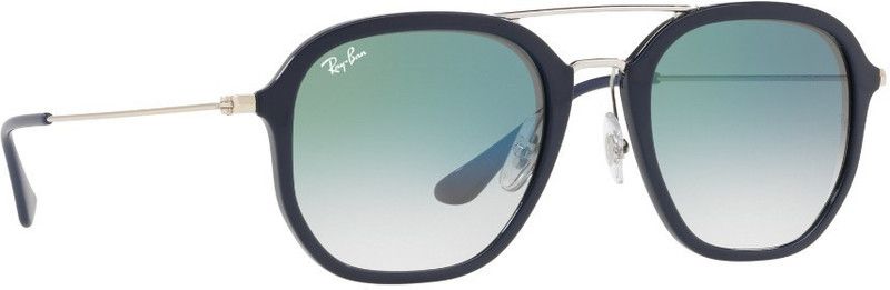 UV Protection Retro Square Sunglasses (52)  (For Men & Women, Green)
