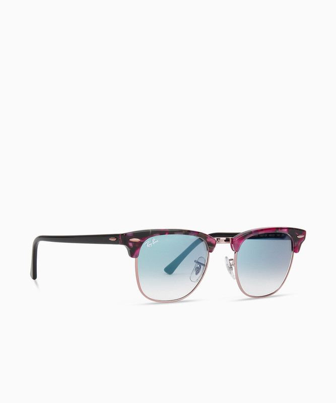 Gradient, UV Protection Clubmaster Sunglasses (49)  (For Men & Women, Blue)