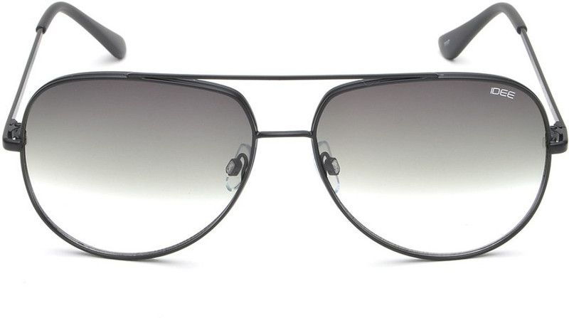 Gradient Aviator Sunglasses (60)  (For Men, Green)