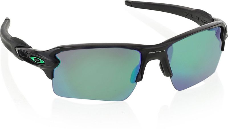 FLAK 2.0 XL Sports Sunglass  (For Men, Green)