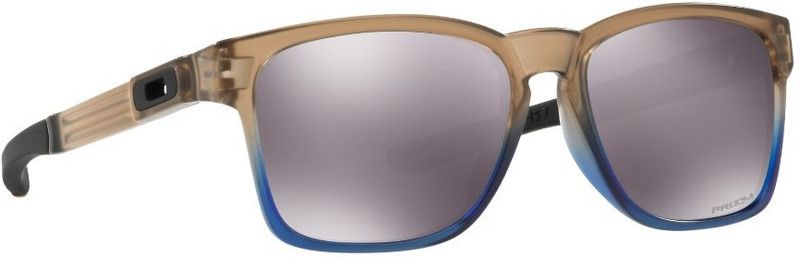 CATALYST Rectangular Sunglass  (For Men, Black)