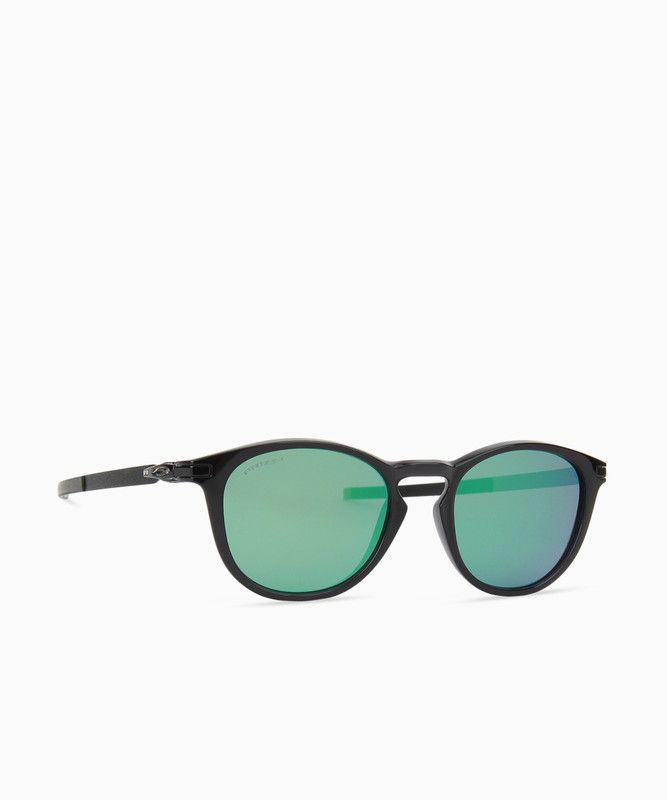 PITCHMAN R Round Sunglass  (For Men, Green)