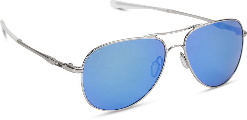 ELMONT Aviator Sunglass  (For Men & Women, Blue)