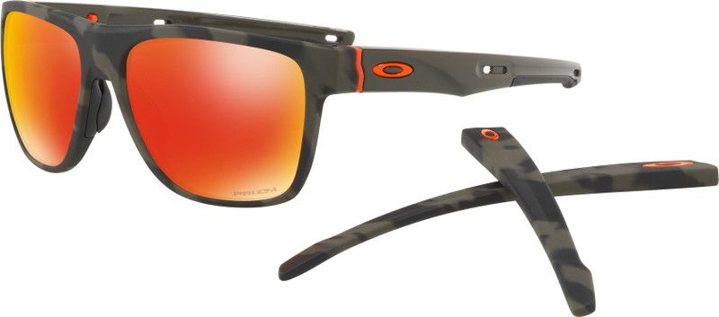 CROSSRANGE XL Retro Square Sunglass  (For Men, Red)