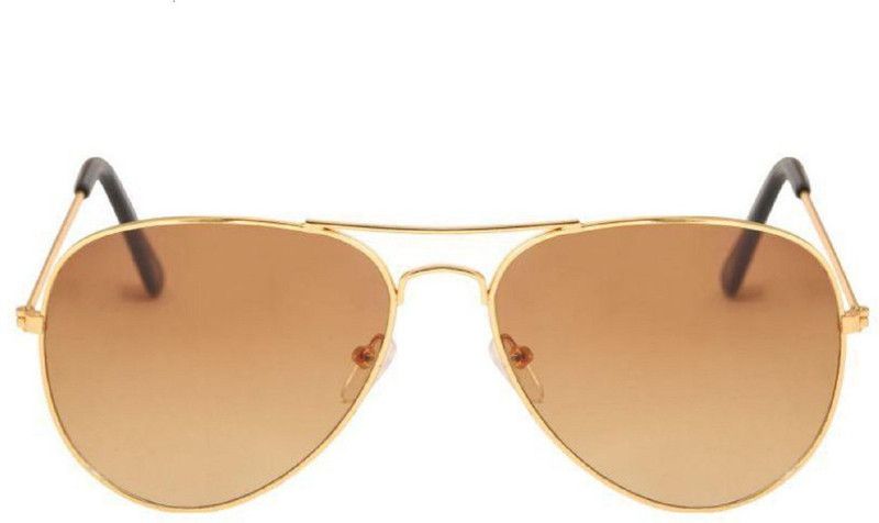Aviator Sunglasses  (For Men & Women, Brown)