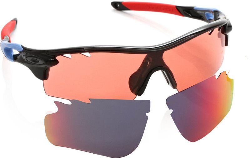 RADARLOCK PATH Round Sunglass  (For Men, Red, Blue)