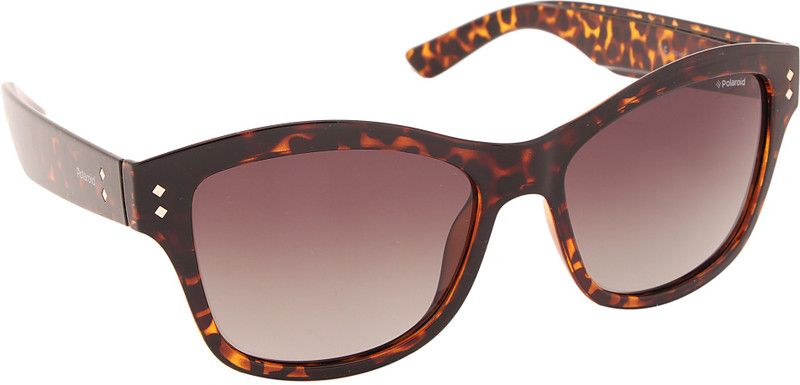 UV Protection Rectangular Sunglasses (Free Size)  (For Women, Brown)