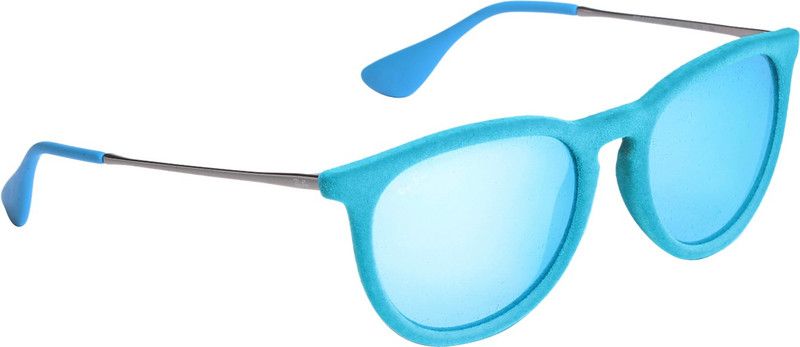 Cat-eye Sunglasses (53)  (For Women, Blue)