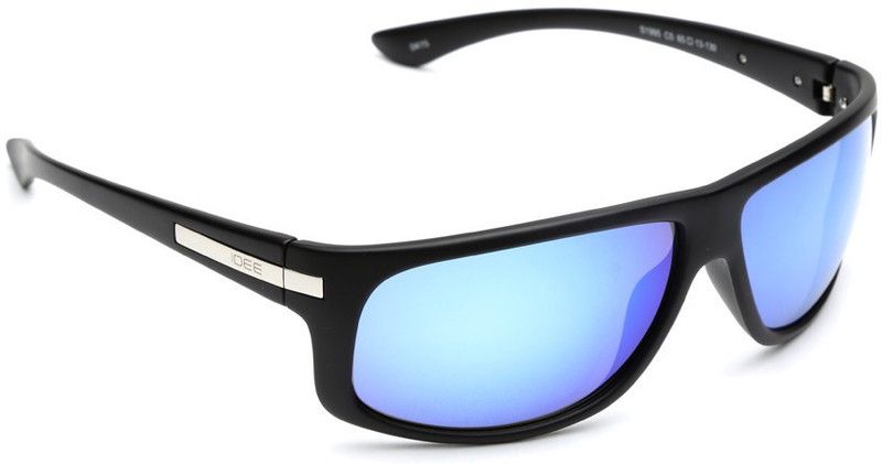 Mirrored Round Sunglasses (60)  (For Men & Women, Grey, Blue)