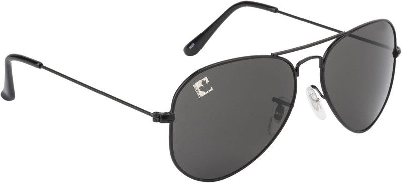 UV Protection Aviator Sunglasses (Free Size)  (For Boys, Grey)