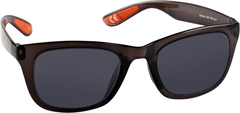 Polarized Wayfarer Sunglasses (49)  (For Men & Women, Grey)