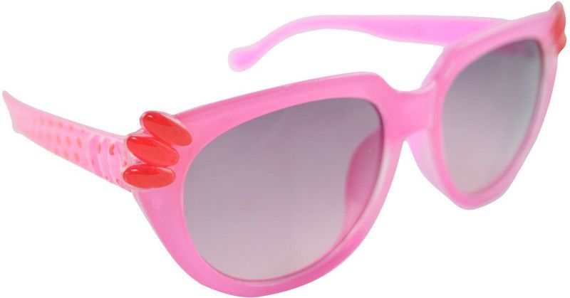 UV Protection Sports Sunglasses (Free Size)  (For Boys, Pink, Grey)