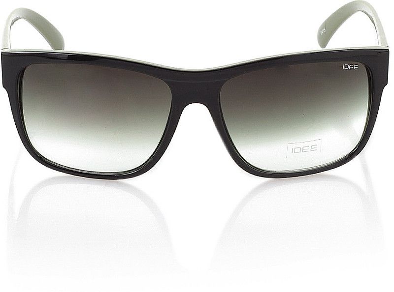 Gradient Wayfarer Sunglasses (60)  (For Men & Women, Green)