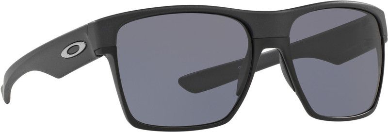 TWOFACE XL Shield Sunglass  (For Men, Grey)