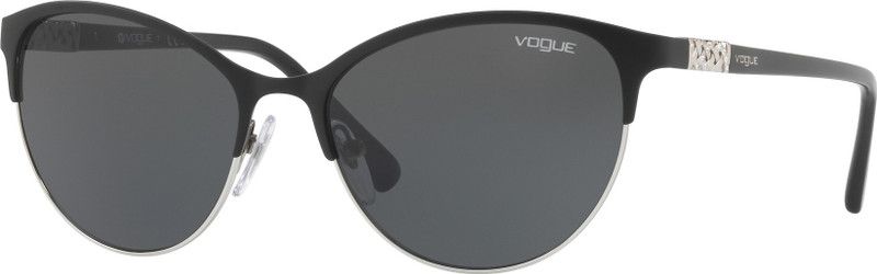 UV Protection Cat-eye Sunglasses (56)  (For Women, Grey)