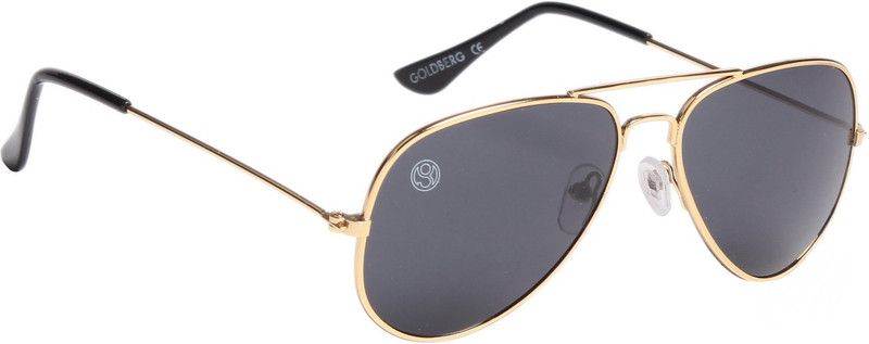 Aviator Sunglasses (56)  (For Men, Grey)