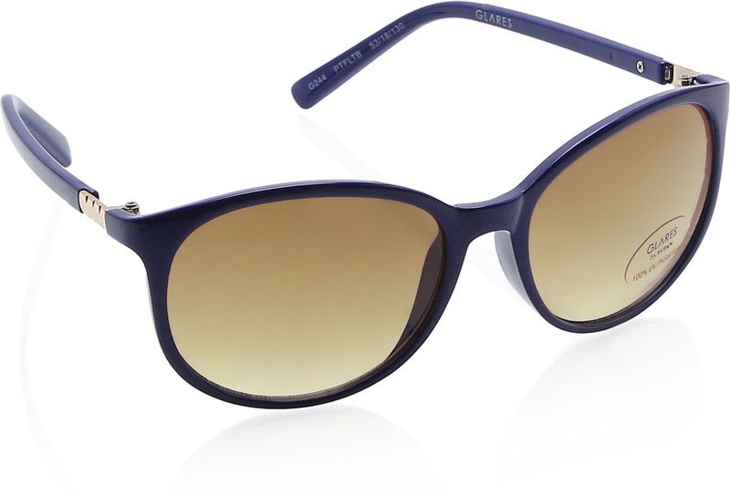 UV Protection Oval Sunglasses (Free Size)  (For Women)