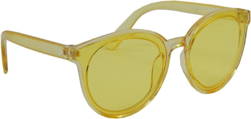 UV Protection, Gradient Wayfarer Sunglasses (Free Size)  (For Boys & Girls, Yellow)