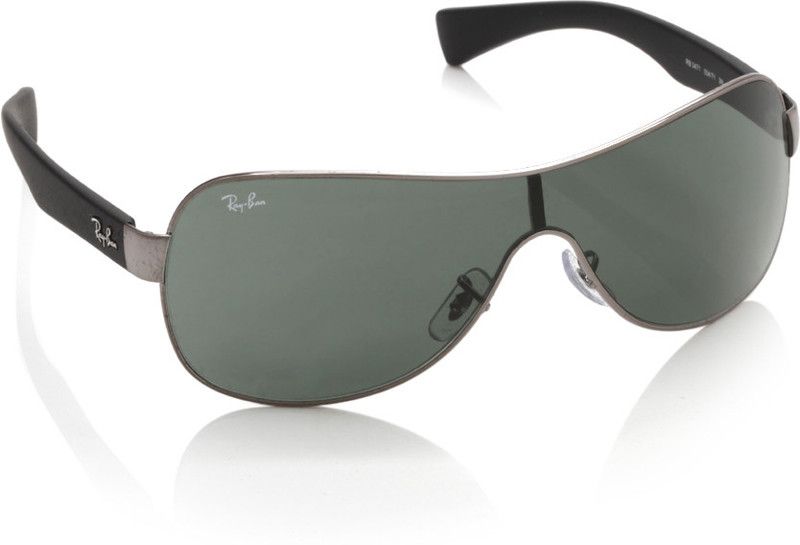 UV Protection Round Sunglasses (32)  (For Men, Green)