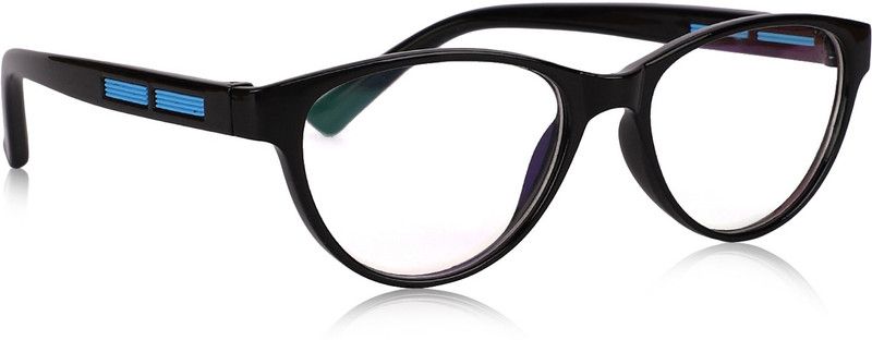 UV Protection, Mirrored, Riding Glasses Oval, Round Sunglasses (Free Size)  (For Men & Women, Clear)