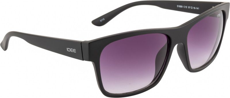 Gradient Wayfarer Sunglasses (57)  (For Men & Women, Violet)