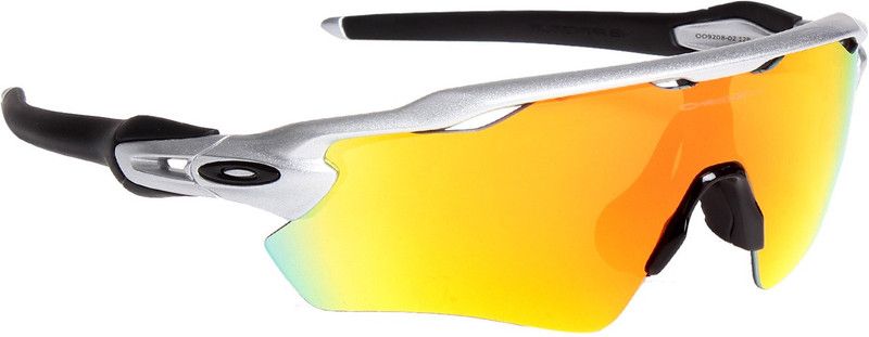 RADAR EV PATH Round Sunglass  (For Men, Red)
