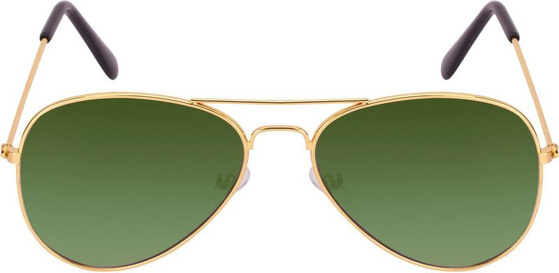 UV Protection Aviator Sunglasses (35)  (For Men & Women, Green)