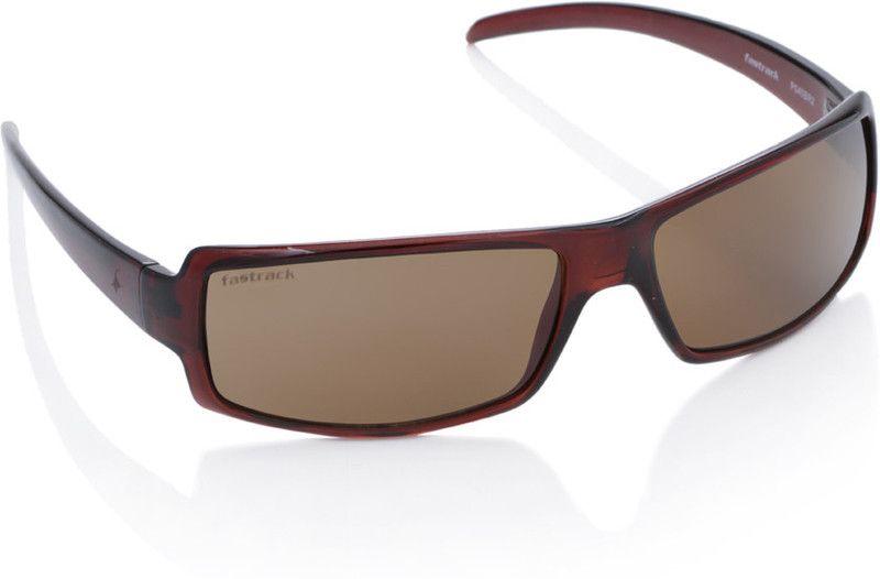 Others Wrap-around Sunglasses (Free Size)  (For Men & Women, Brown)