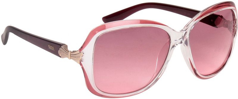 UV Protection Over-sized Sunglasses (Free Size)  (For Women, Pink)