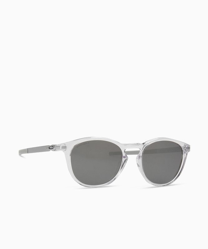 PITCHMAN R Round Sunglass  (For Men, Black)