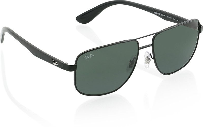 UV Protection Wayfarer Sunglasses (59)  (For Men, Green)
