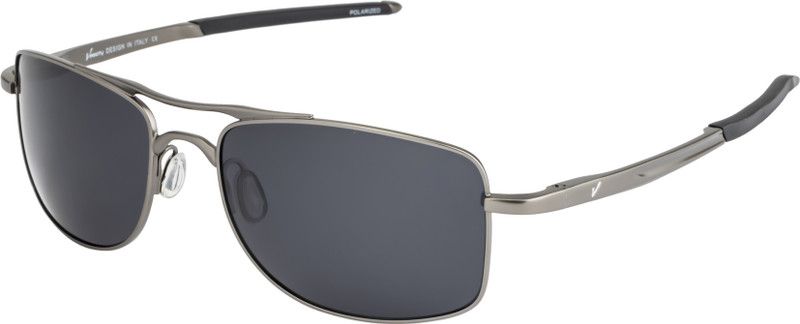 UV Protection, Gradient, Polarized, Others Retro Square Sunglasses (Free Size)  (For Men & Women, Grey)