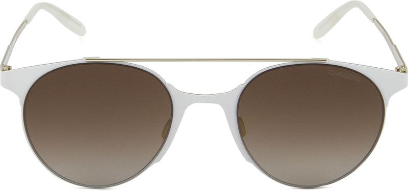 Gradient, UV Protection Round Sunglasses (50)  (For Men & Women, Brown)