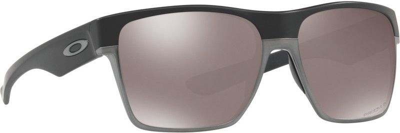 TWOFACE XL Retro Square Sunglass  (For Men, Grey)