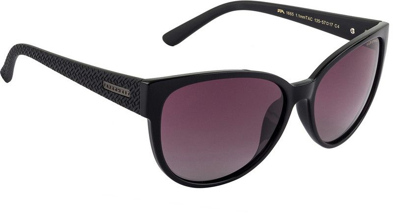 Polarized Over-sized Sunglasses (60)  (For Women, Violet)