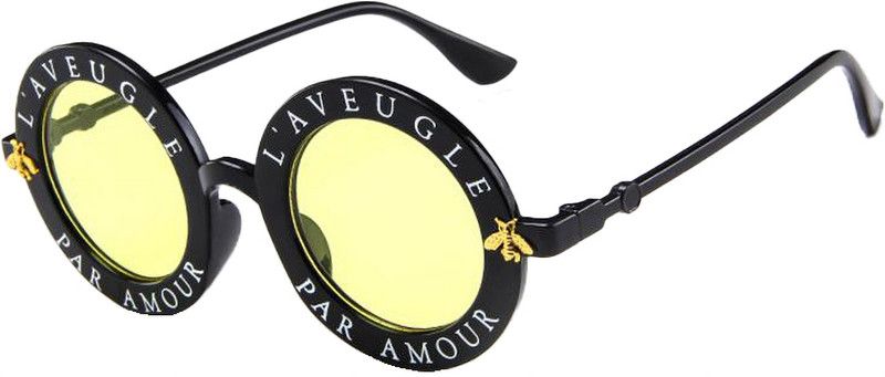 Others Spectacle Sunglasses (Free Size)  (For Boys & Girls, Yellow)