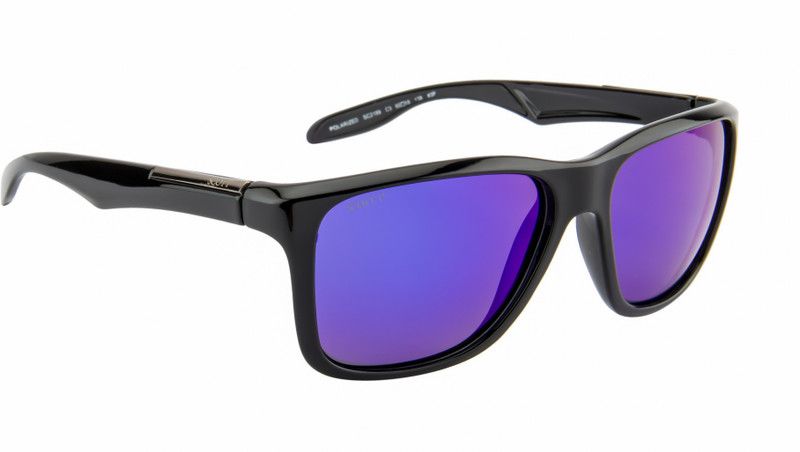 Mirrored Wayfarer Sunglasses (60)  (For Men & Women, Violet)