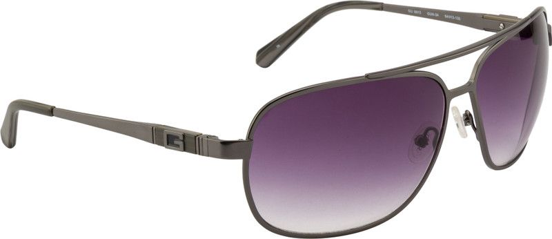 Gradient Aviator Sunglasses (64)  (For Men & Women, Violet)