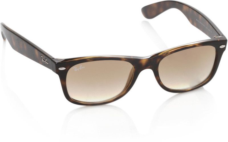 Wayfarer Sunglasses (52)  (For Men, Brown)