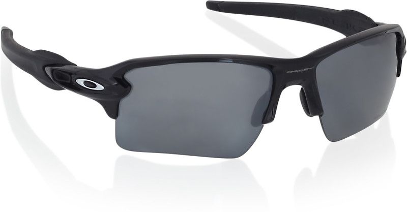 FLAK 2.0 XL Round Sunglass  (For Men, Black)