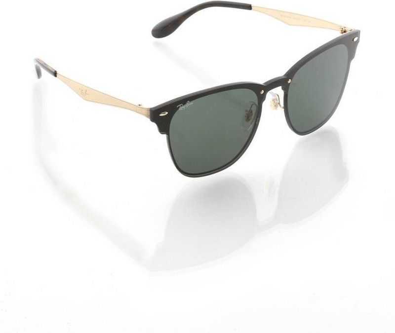 UV Protection Retro Square Sunglasses (47)  (For Men & Women, Green)