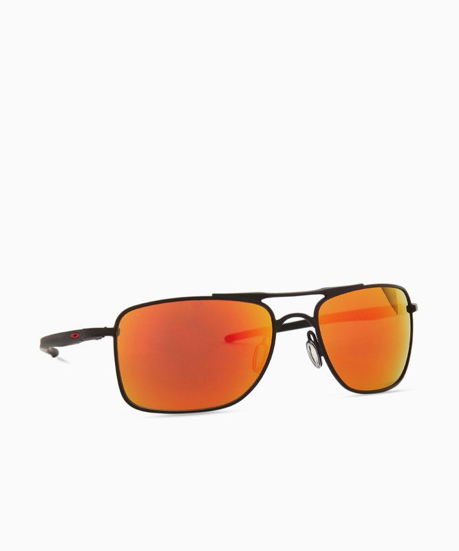 Rectangular Sunglass  (For Men, Red)