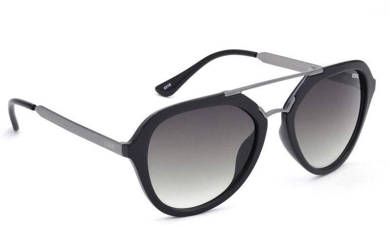 Gradient Aviator Sunglasses (53)  (For Men, Green)
