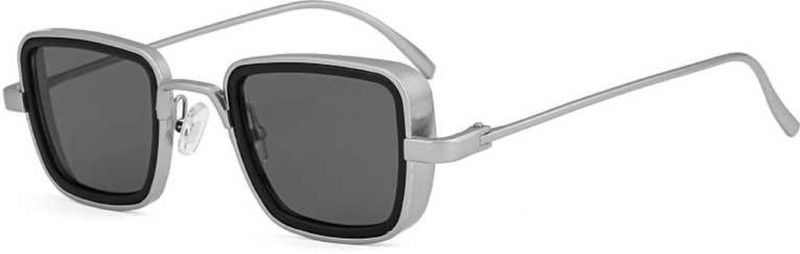 UV Protection, UV Protection, Polarized Retro Square Sunglasses (Free Size)  (For Boys, Black)