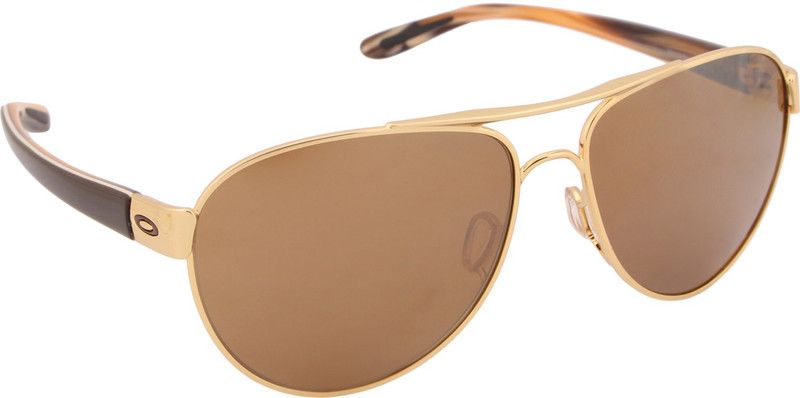 DISCLOSURE Aviator Sunglass  (For Men & Women, Brown)