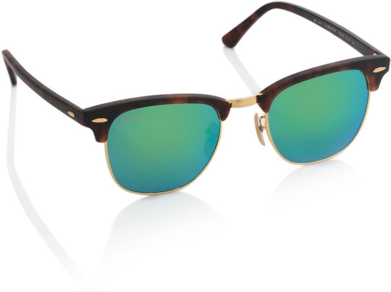 Wayfarer Sunglasses (51)  (For Men, Blue, Green)