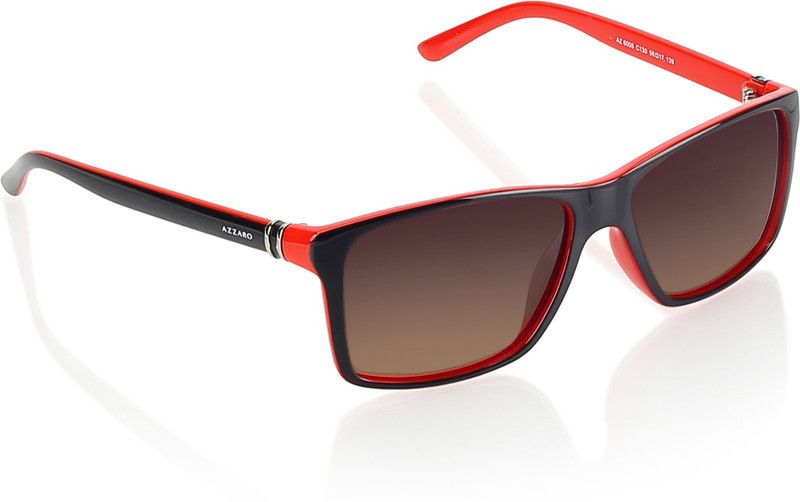 Gradient Wayfarer Sunglasses (56)  (For Men, Grey)