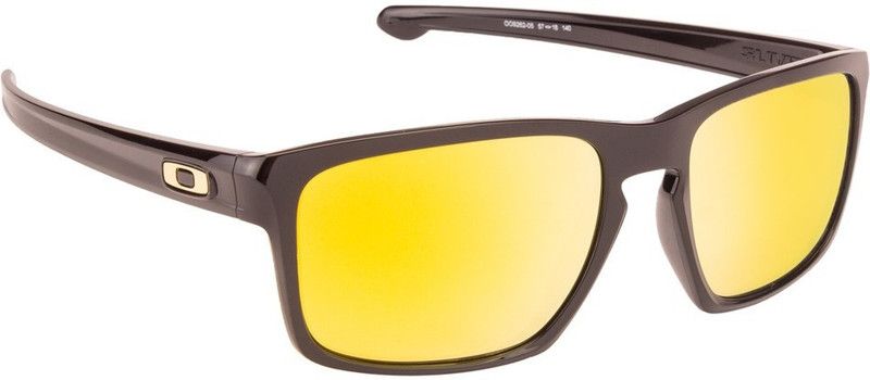 SLIVER Wayfarer Sunglass  (For Men, Brown, Golden)