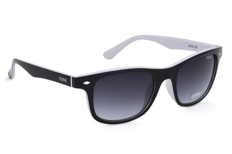 Gradient, UV Protection Wayfarer Sunglasses (Free Size)  (For Men & Women, Grey)